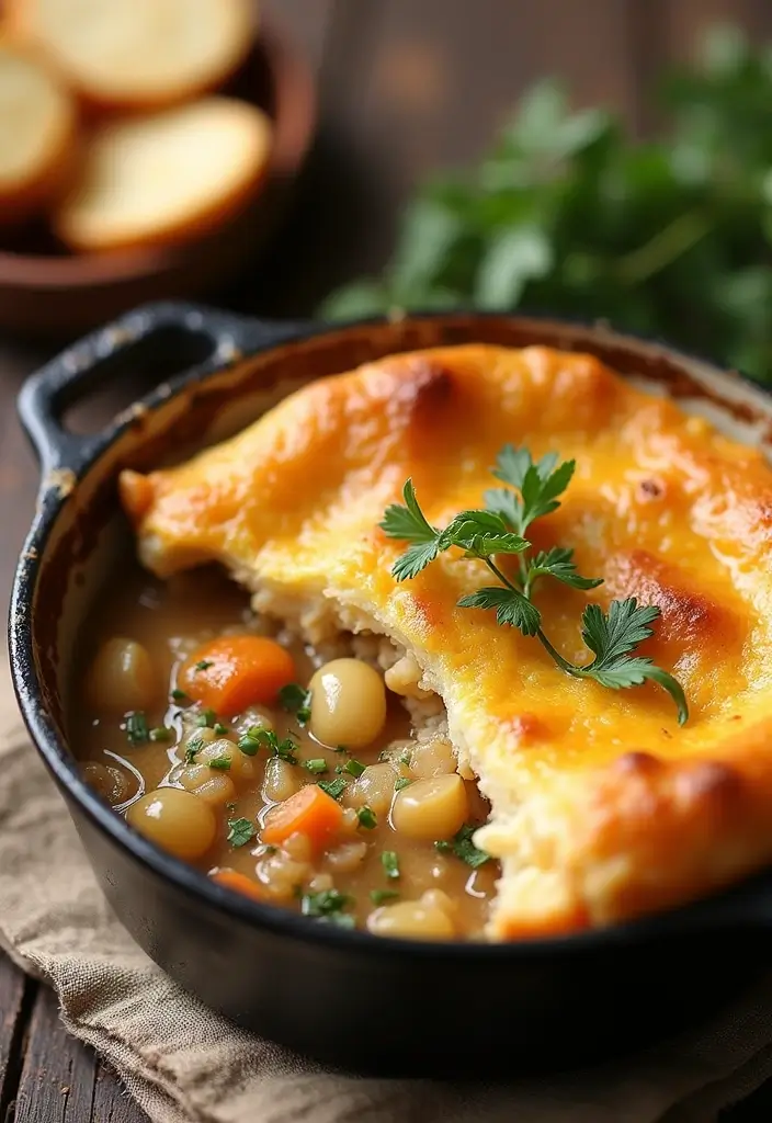 30 Bisquick Chicken Pot Pie Recipes That Are Family Favorites - 29. Honey Balsamic Chicken Bisquick Pot Pie