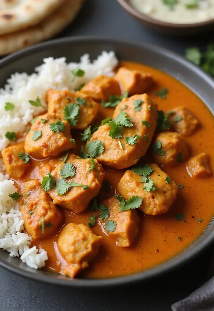30 Chicken Dinner Recipes: Healthy and Full of Flavor - 10. Chicken Tikka Masala