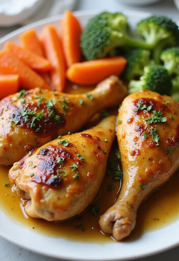 30 Chicken Leg Quarters Crock Pot Recipes That Fall Off the Bone 16 30 Chicken Leg Quarters Crock Pot Recipes That Fall Off the Bone - 15. Honey Mustard Chicken Leg Quarters