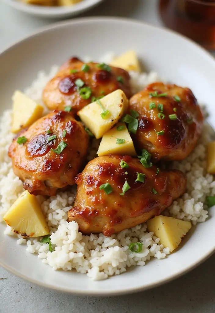 30 Chicken Leg Quarters Crock Pot Recipes That Fall Off the Bone 23 30 Chicken Leg Quarters Crock Pot Recipes That Fall Off the Bone - 22. Teriyaki Pineapple Chicken Leg Quarters