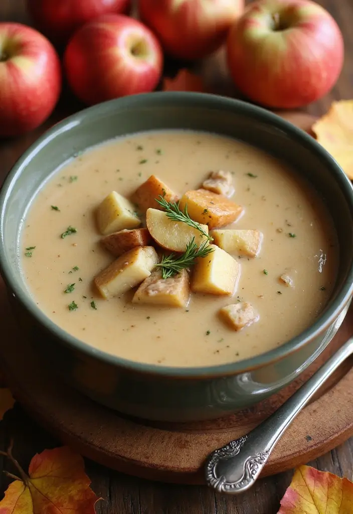 30 Chicken Potato Soup Crockpot Recipes That Are Cozy & Creamy 15 30 Chicken Potato Soup Crockpot Recipes That Are Cozy & Creamy - 14. Apple Cider Chicken Potato Soup