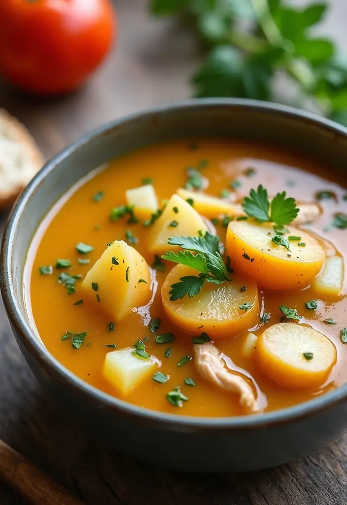 30 Chicken Potato Soup Crockpot Recipes That Are Cozy & Creamy 20 30 Chicken Potato Soup Crockpot Recipes That Are Cozy & Creamy - 19. Balsamic Chicken Potato Soup