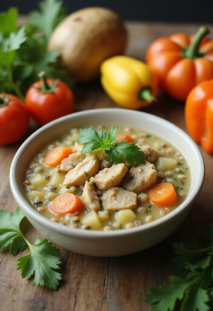 30 Chicken Potato Soup Crockpot Recipes That Are Cozy & Creamy 23 30 Chicken Potato Soup Crockpot Recipes That Are Cozy & Creamy - 22. Chicken Potato Soup with Lentils