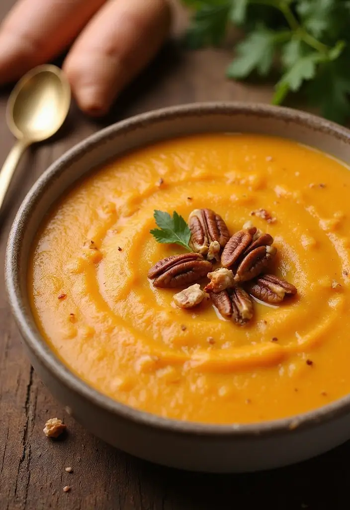 30 Chicken Potato Soup Crockpot Recipes That Are Cozy & Creamy 24 30 Chicken Potato Soup Crockpot Recipes That Are Cozy & Creamy - 23. Sweet Potato Chicken Soup