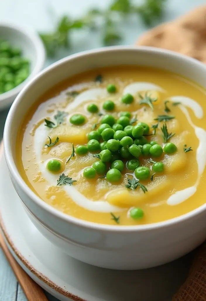 30 Chicken Potato Soup Crockpot Recipes That Are Cozy & Creamy 25 30 Chicken Potato Soup Crockpot Recipes That Are Cozy & Creamy - 24. Chicken Potato Soup with Peas