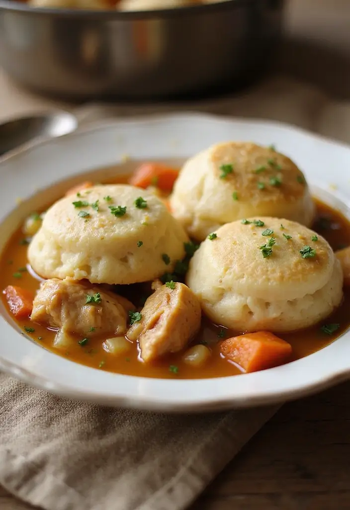 30 Chicken Stew with Dumplings Recipes That Are Old-Fashioned Delicious - 1. Classic Chicken Stew with Buttermilk Dumplings