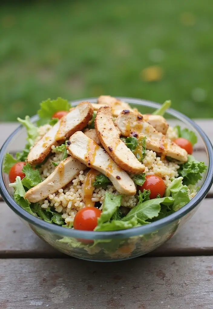 30 Garlic Chicken and Rice Recipes That Are Flavor-Packed Comfort 19 30 Garlic Chicken and Rice Recipes That Are Flavor-Packed Comfort - 18. Garlic Chicken and Rice Salad