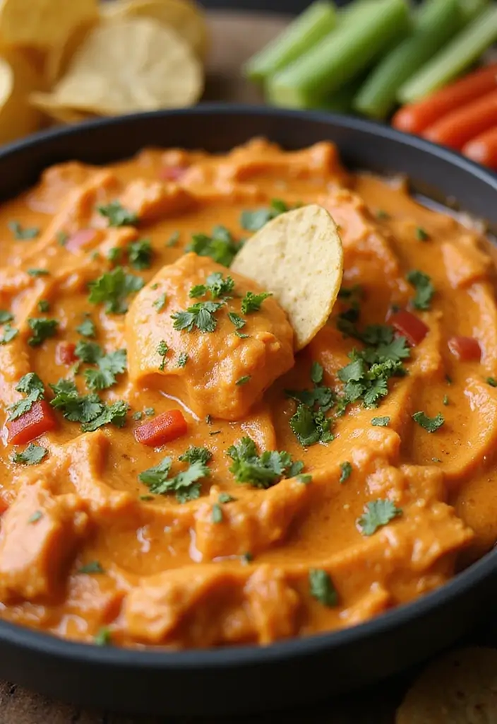 30 Healthy Buffalo Chicken Recipes That Are Clean & Delicious 17 30 Healthy Buffalo Chicken Recipes That Are Clean & Delicious - 16. Buffalo Chicken Dip