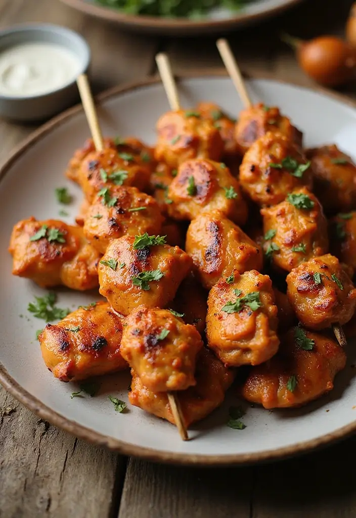 30 Healthy Buffalo Chicken Recipes That Are Clean & Delicious 18 30 Healthy Buffalo Chicken Recipes That Are Clean & Delicious - 17. Buffalo Chicken Skewers
