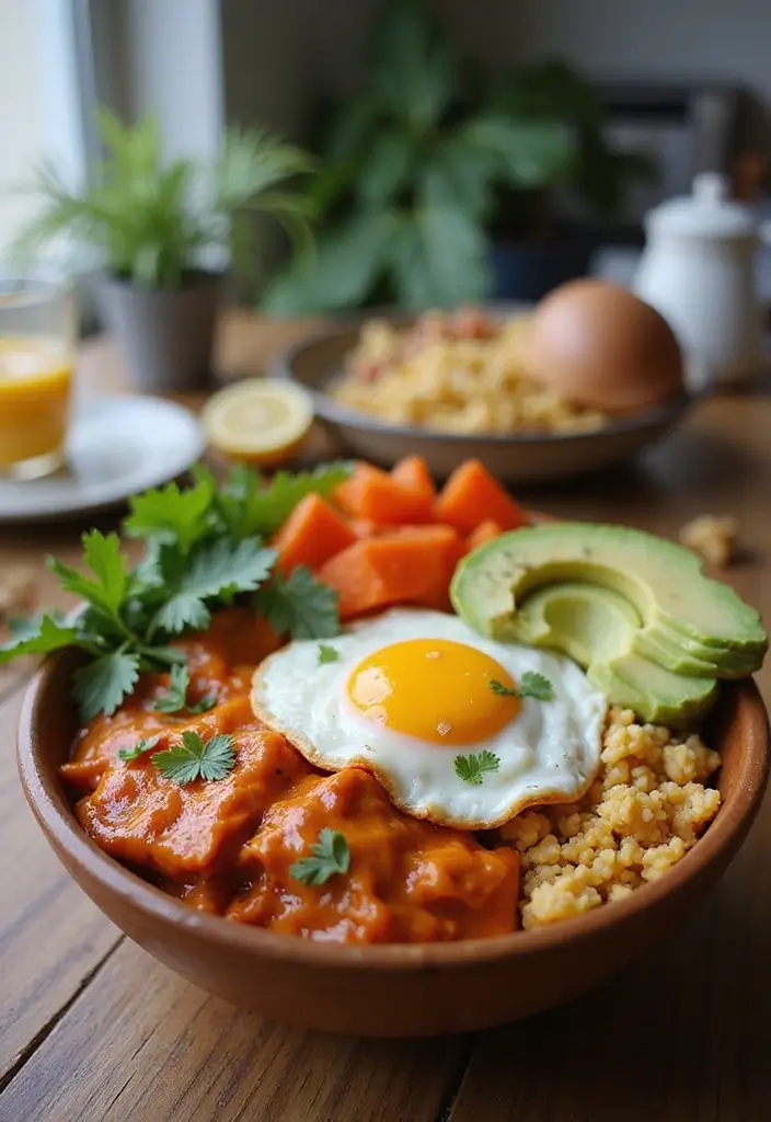 30 Healthy Buffalo Chicken Recipes That Are Clean & Delicious 20 30 Healthy Buffalo Chicken Recipes That Are Clean & Delicious - 19. Buffalo Chicken Breakfast Bowl