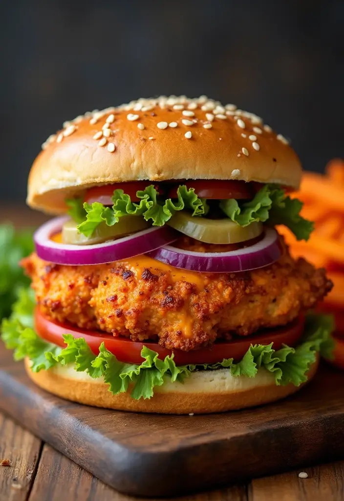 30 Healthy Buffalo Chicken Recipes That Are Clean & Delicious 27 30 Healthy Buffalo Chicken Recipes That Are Clean & Delicious - 26. Buffalo Chicken Burgers
