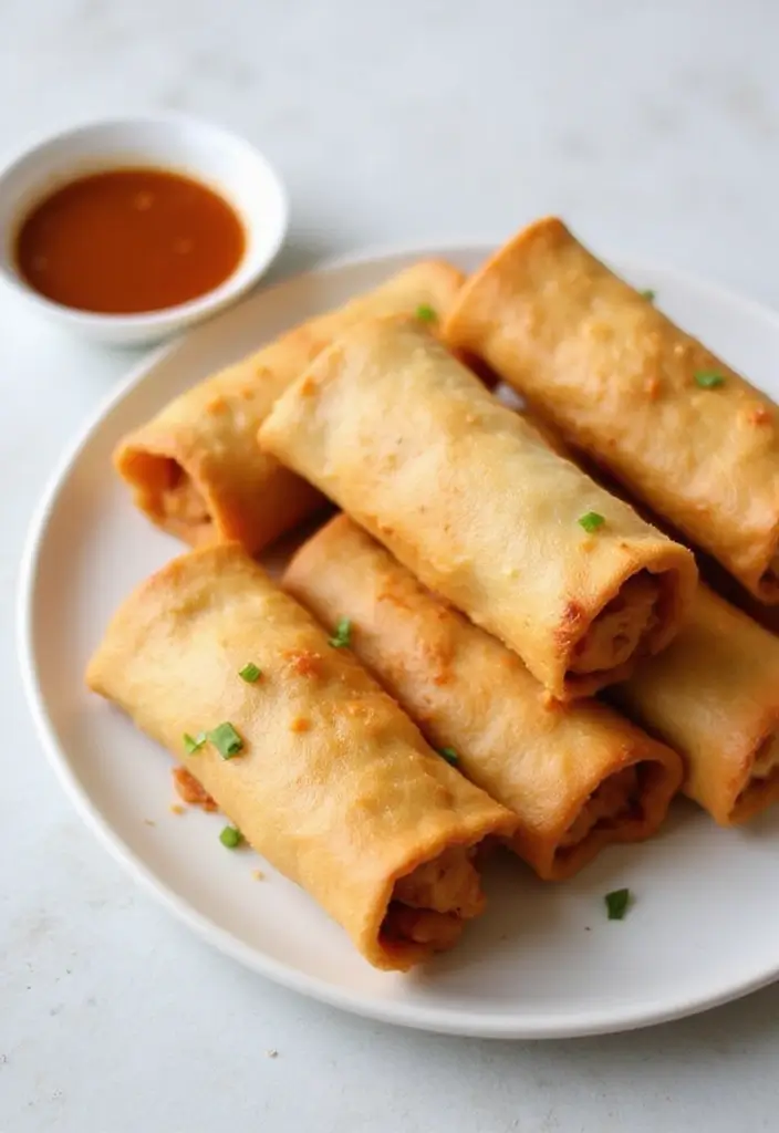 30 Healthy Buffalo Chicken Recipes That Are Clean & Delicious 28 30 Healthy Buffalo Chicken Recipes That Are Clean & Delicious - 27. Buffalo Chicken Spring Rolls