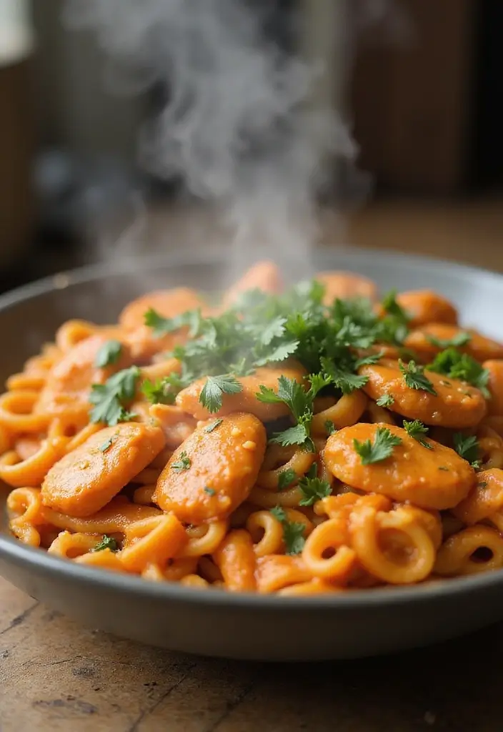 30 Healthy Buffalo Chicken Recipes That Are Clean & Delicious 9 30 Healthy Buffalo Chicken Recipes That Are Clean & Delicious - 8. Healthy Buffalo Chicken Pasta