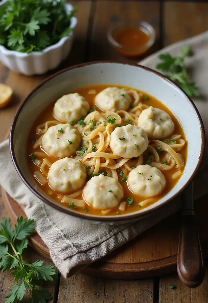 30 Homestyle Chicken Noodle Soup Recipes That Feel Like Grandma’s - 10. Chicken Noodle Soup with Dumplings