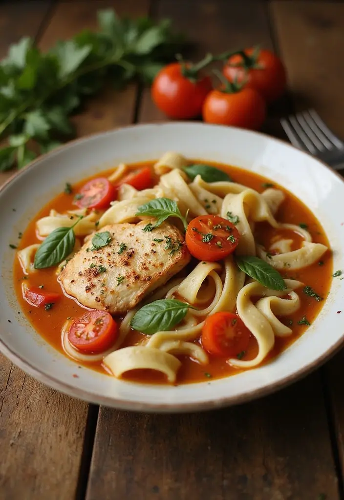 30 Homestyle Chicken Noodle Soup Recipes That Feel Like Grandma’s - 20. Italian Chicken Noodle Soup