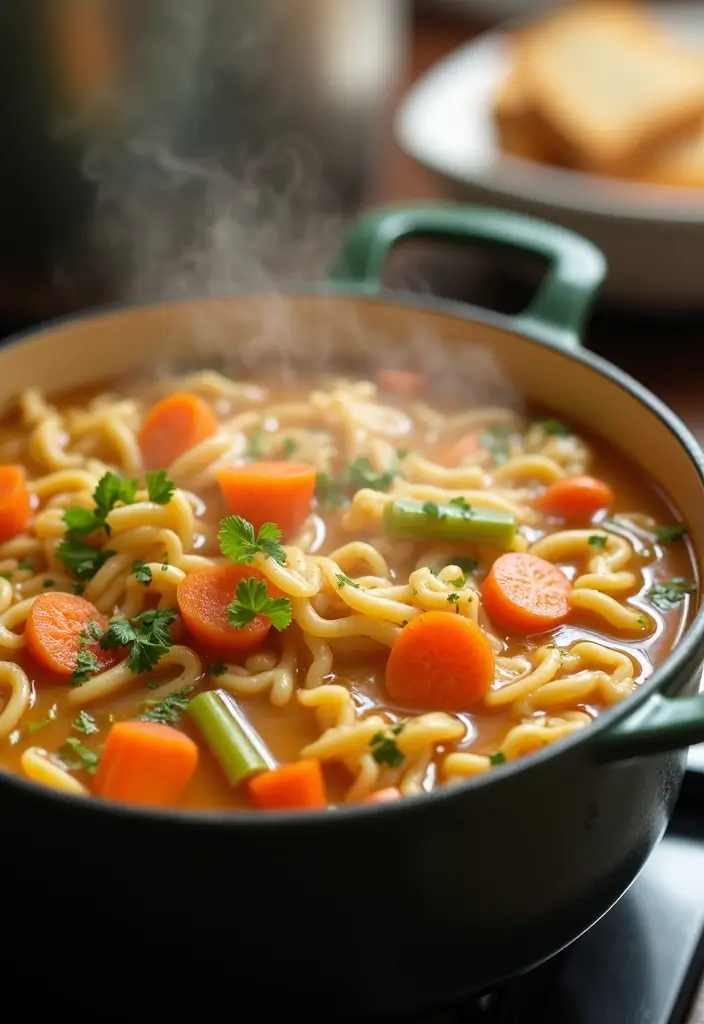 30 Homestyle Chicken Noodle Soup Recipes That Feel Like Grandma’s - 3. One-Pot Chicken Noodle Soup