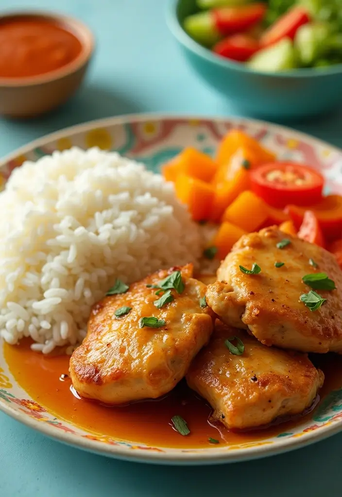 30 How to Cook Chicken Thighs Recipes That Stay Moist & Crispy - 14. Orange Ginger Chicken Thighs