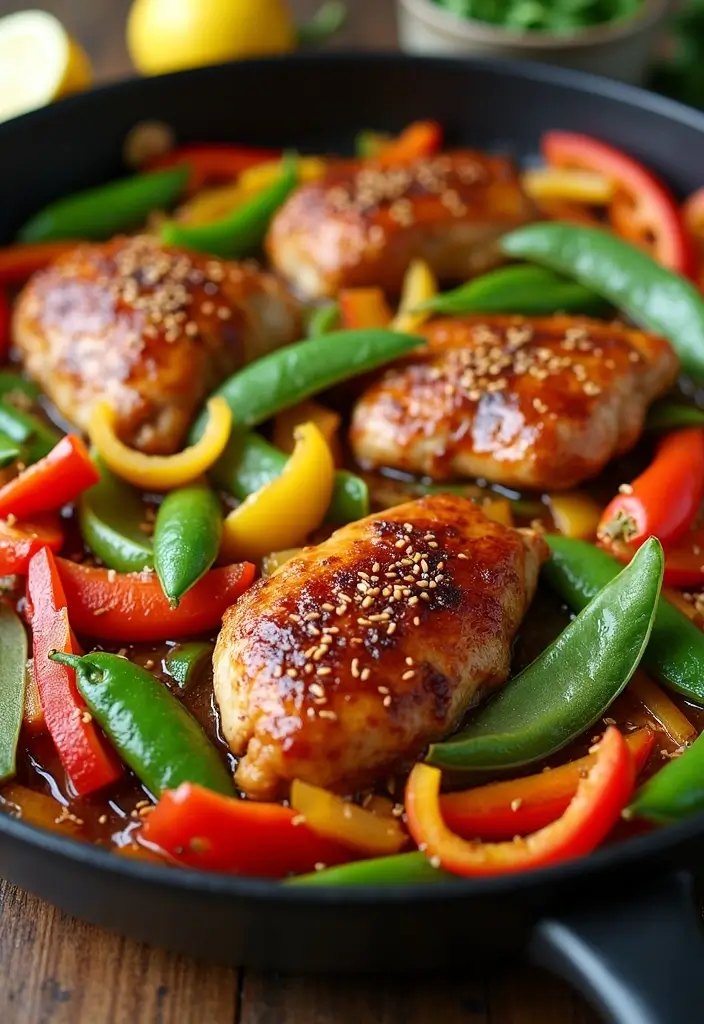 30 How to Cook Chicken Thighs Recipes That Stay Moist & Crispy - 3. One-Pan Teriyaki Chicken Thighs