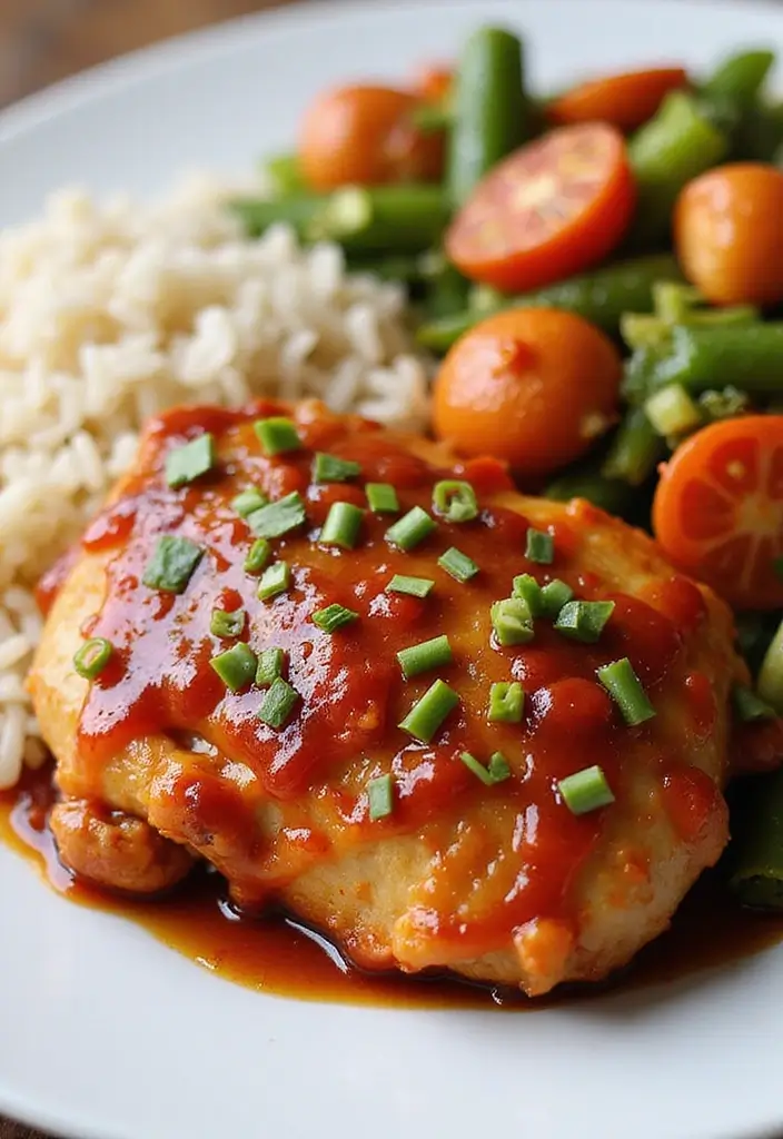 30 How to Cook Chicken Thighs Recipes That Stay Moist & Crispy - 30. Sweet Chili Chicken Thighs