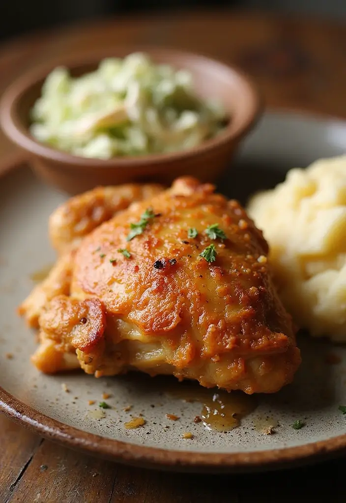 30 How to Cook Chicken Thighs Recipes That Stay Moist & Crispy - 4. Crispy Baked Chicken Thighs