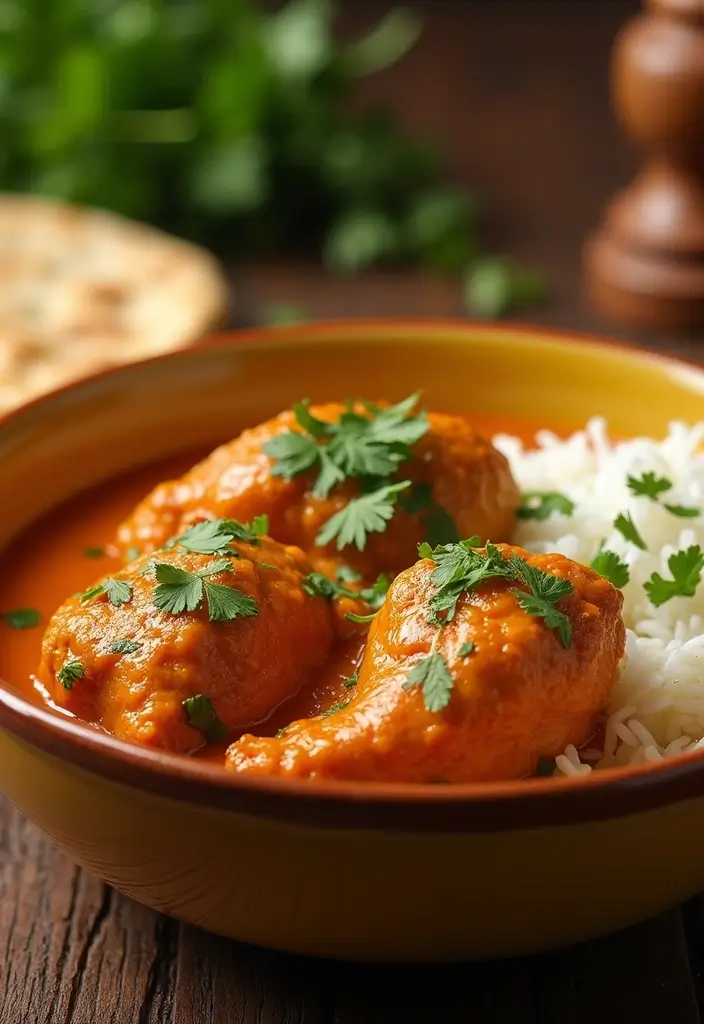 30 How to Cook Chicken Thighs Recipes That Stay Moist & Crispy - 9. Indian Butter Chicken Thighs