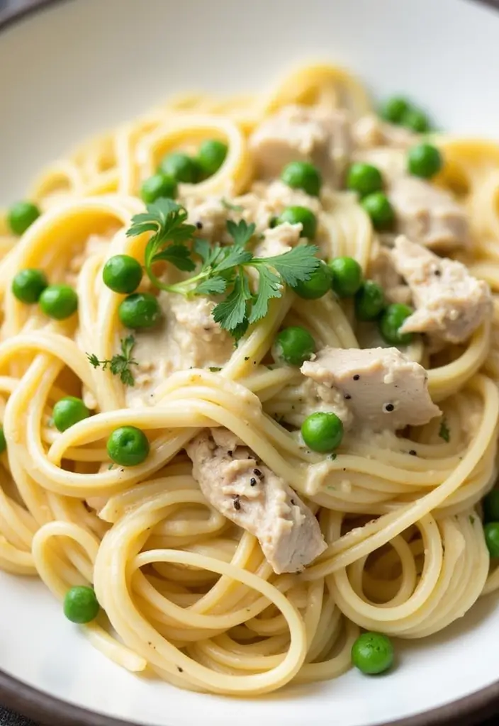 30 Leftover Fried Chicken Recipes That Feel Brand New - 11. Chicken Alfredo Pasta