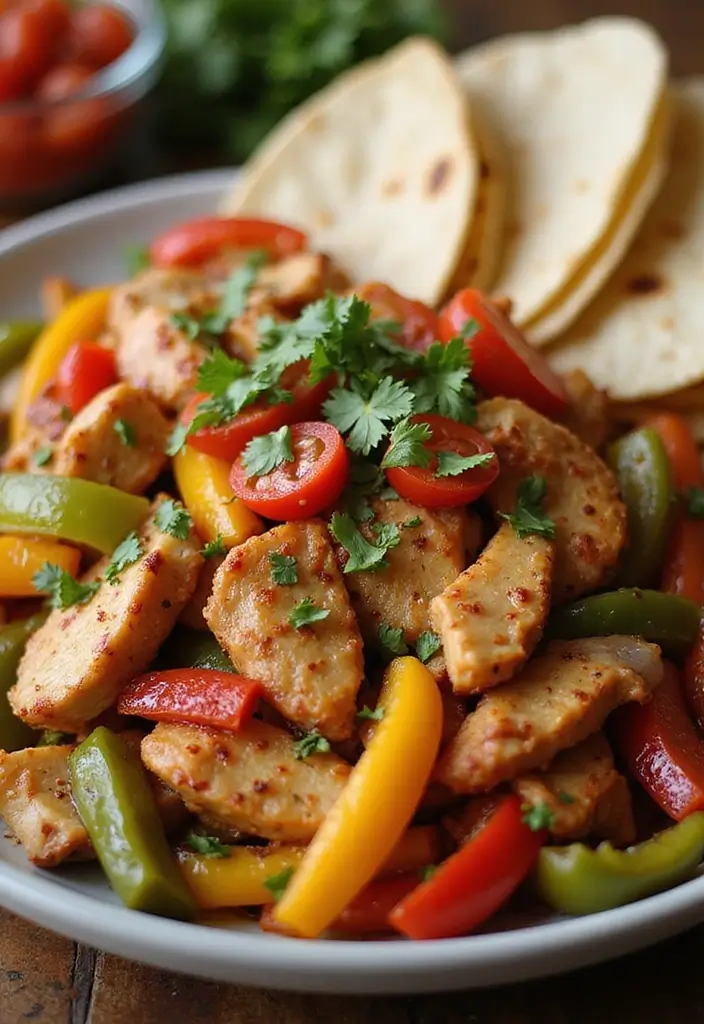 30 Leftover Fried Chicken Recipes That Feel Brand New - 17. Chicken Fajitas