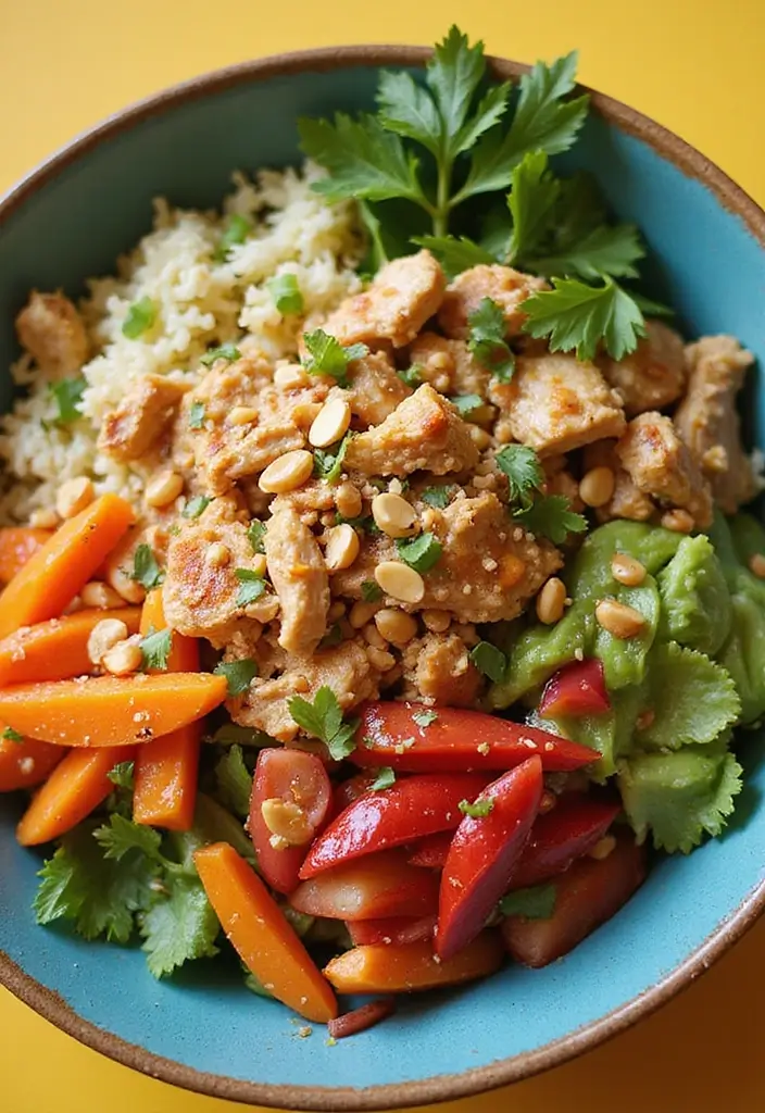 30 Leftover Fried Chicken Recipes That Feel Brand New - 24. Thai Chicken Salad