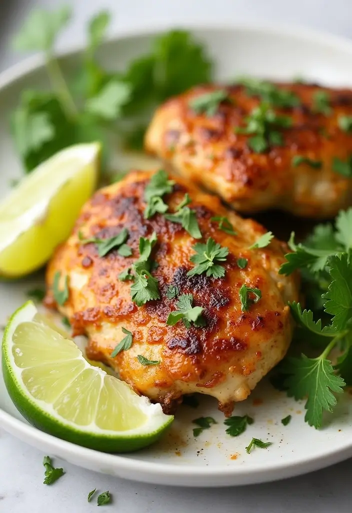 30 Low Carb Chicken Thigh Recipes That Are Easy and Satisfying 19 30 Low Carb Chicken Thigh Recipes That Are Easy and Satisfying - 18. Cilantro Lime Chicken Thighs