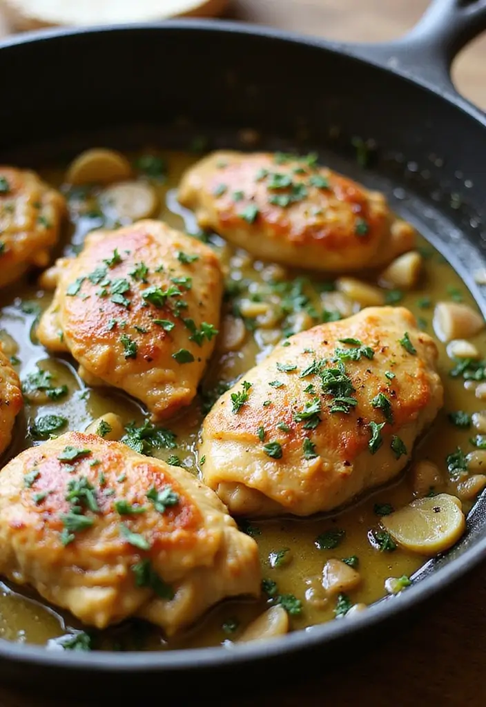 30 Low Carb Chicken Thigh Recipes That Are Easy and Satisfying 20 30 Low Carb Chicken Thigh Recipes That Are Easy and Satisfying - 19. Herb Garlic Butter Chicken Thighs