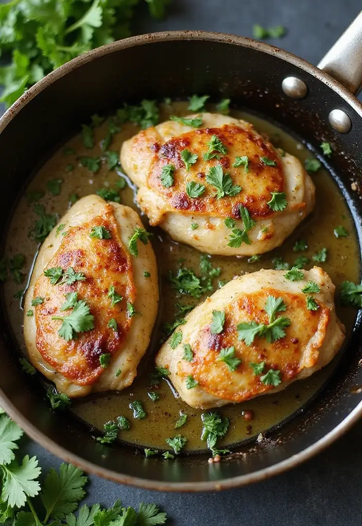 30 Low Carb Chicken Thigh Recipes That Are Easy and Satisfying 24 30 Low Carb Chicken Thigh Recipes That Are Easy and Satisfying - 23. Cilantro Garlic Chicken Thighs