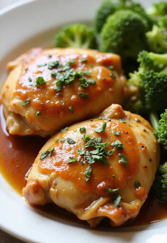 30 Low Carb Chicken Thigh Recipes That Are Easy and Satisfying 31 30 Low Carb Chicken Thigh Recipes That Are Easy and Satisfying - 30. Chicken Thighs with Honey Garlic Sauce