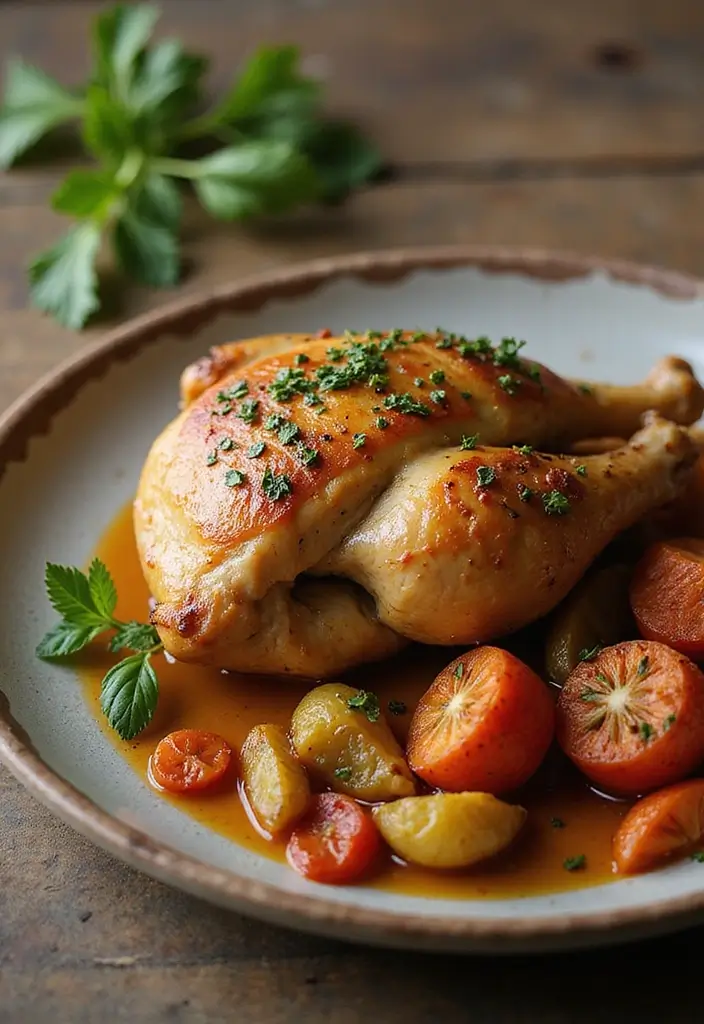 30 Low Carb Chicken Thigh Recipes That Are Easy and Satisfying 10 30 Low Carb Chicken Thigh Recipes That Are Easy and Satisfying - 9. Italian Herb Roasted Chicken Thighs