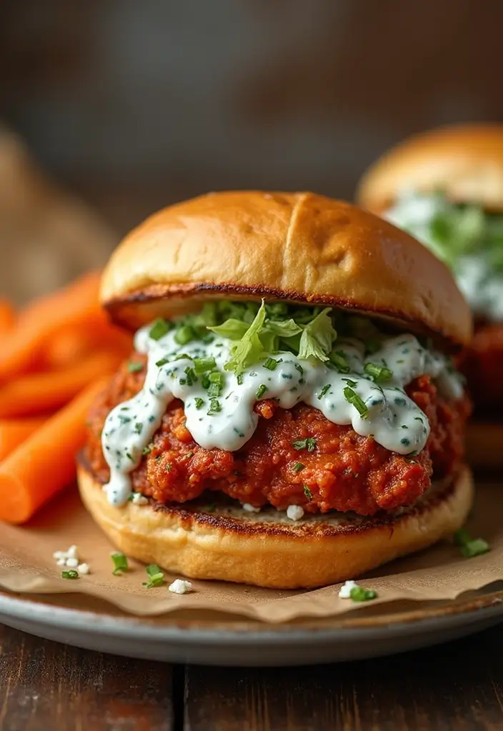 30 Nashville Hot Chicken Sandwich Recipes That Are Crispy & Spicy 20 30 Nashville Hot Chicken Sandwich Recipes That Are Crispy & Spicy - 19. Nashville Hot Chicken Sandwich with Blue Cheese Dressing