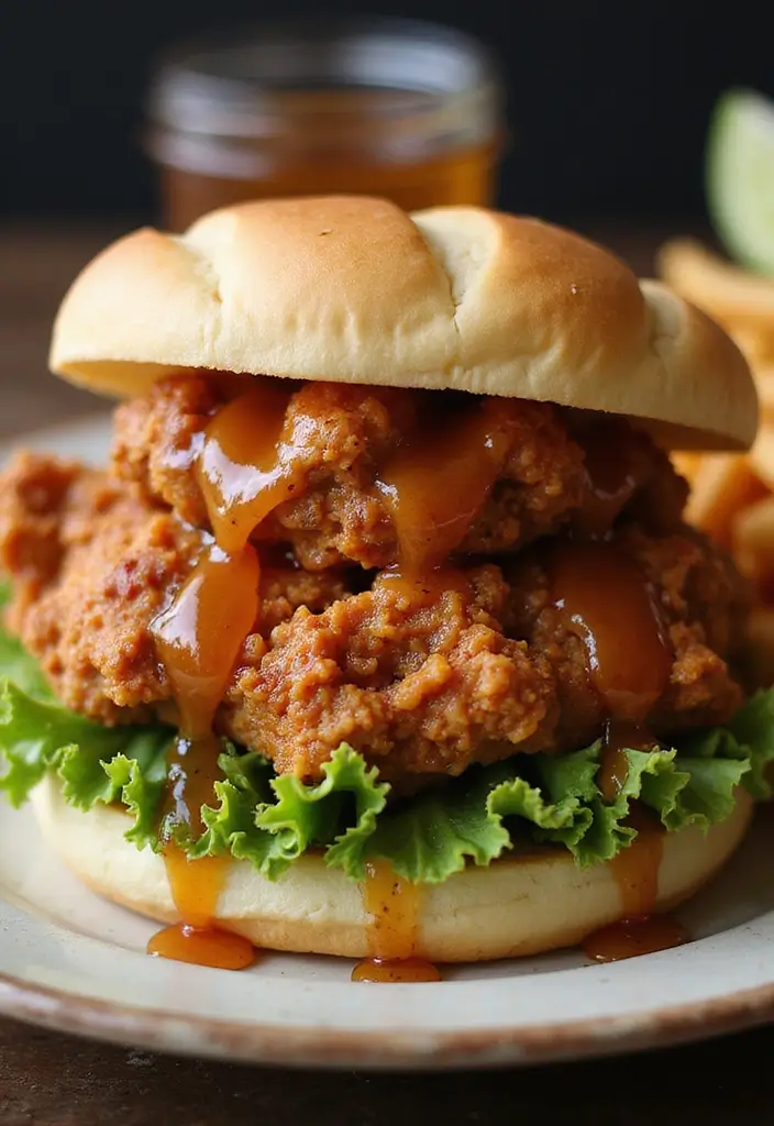 30 Nashville Hot Chicken Sandwich Recipes That Are Crispy & Spicy 22 30 Nashville Hot Chicken Sandwich Recipes That Are Crispy & Spicy - 21. Nashville Hot Chicken Sandwich with Spiced Honey