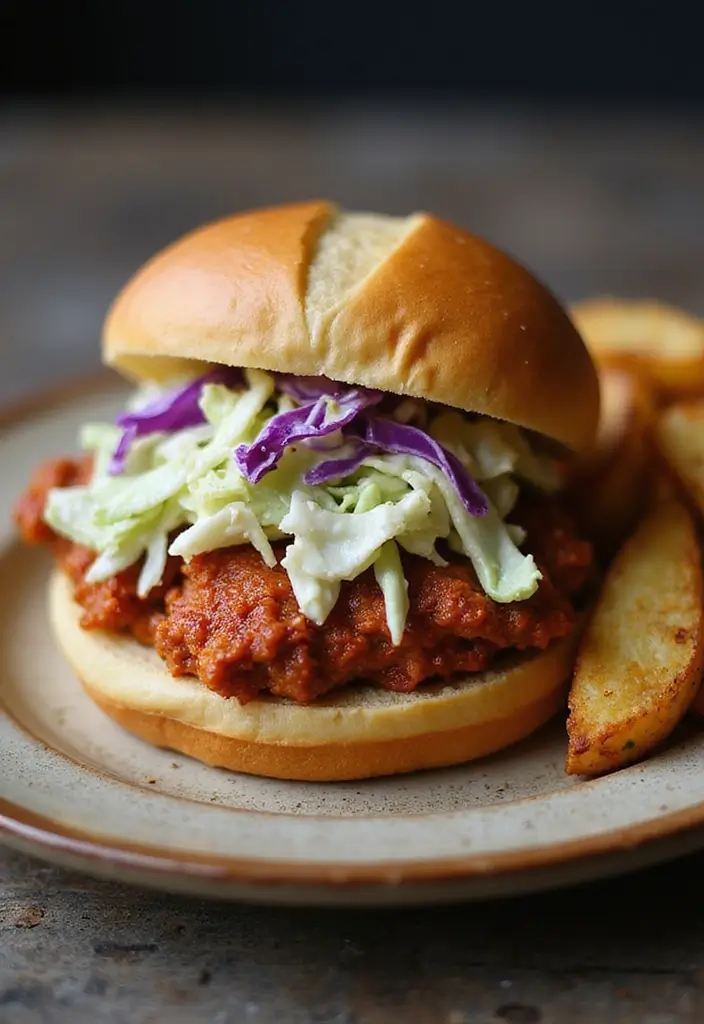30 Nashville Hot Chicken Sandwich Recipes That Are Crispy & Spicy 29 30 Nashville Hot Chicken Sandwich Recipes That Are Crispy & Spicy - 28. Nashville Hot Chicken Sandwich with Cabbage Slaw