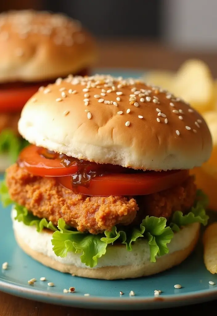 30 Nashville Hot Chicken Sandwich Recipes That Are Crispy & Spicy 4 30 Nashville Hot Chicken Sandwich Recipes That Are Crispy & Spicy - 3. Nashville Hot Chicken Salad Sandwich