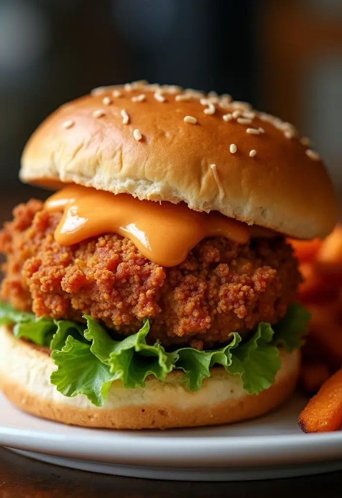 30 Nashville Hot Chicken Sandwich Recipes That Are Crispy & Spicy 7 30 Nashville Hot Chicken Sandwich Recipes That Are Crispy & Spicy - 6. Nashville Hot Chicken Sandwich with Chipotle Aioli