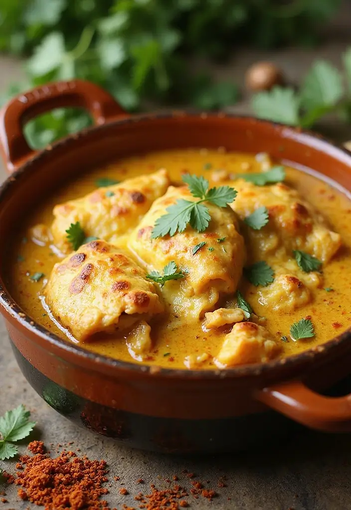 28 Easy Chicken Casserole Recipes with 4 Ingredients or Less 24 28 Easy Chicken Casserole Recipes with 4 Ingredients or Less - 23. Chicken Curry Casserole