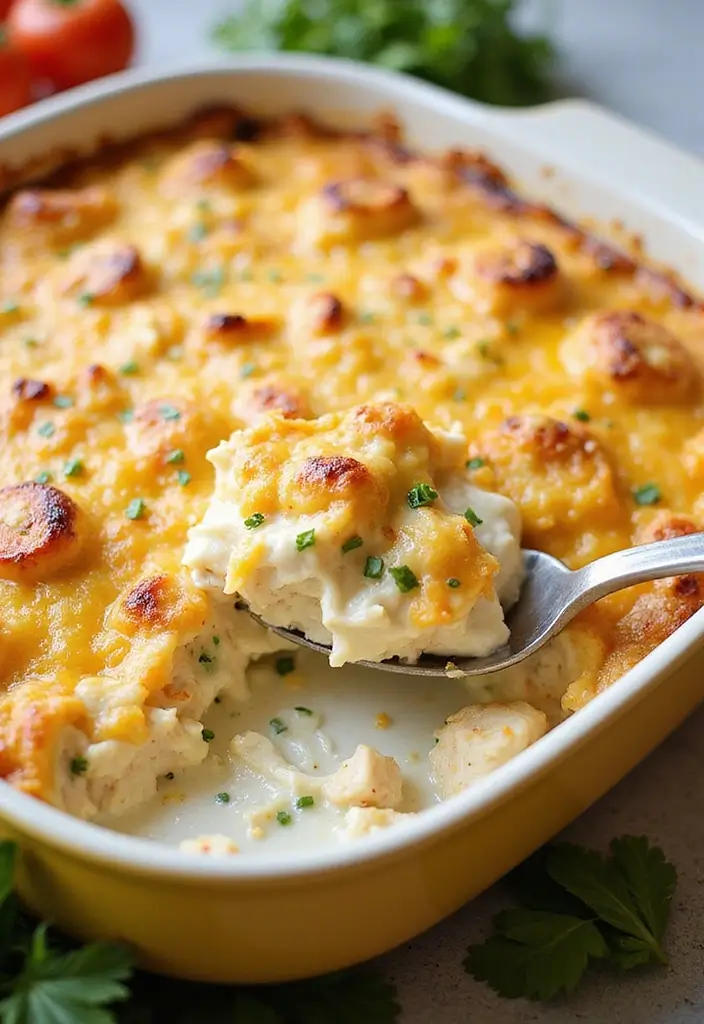 28 Easy Chicken Casserole Recipes with 4 Ingredients or Less 28 28 Easy Chicken Casserole Recipes with 4 Ingredients or Less - 27. Chicken and Yogurt Casserole