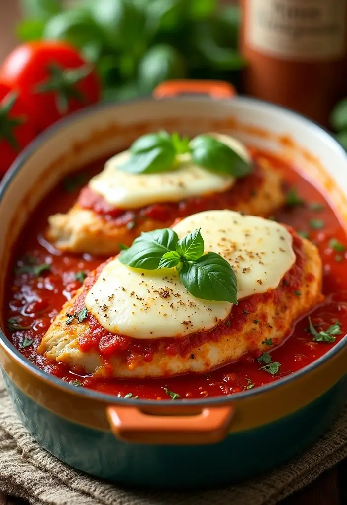 28 Easy Chicken Casserole Recipes with 4 Ingredients or Less 7 28 Easy Chicken Casserole Recipes with 4 Ingredients or Less - 6. Italian Chicken Casserole