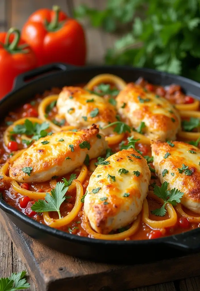 28 Easy Chicken Casserole Recipes with 4 Ingredients or Less 8 28 Easy Chicken Casserole Recipes with 4 Ingredients or Less - 7. Chicken and Vegetable Casserole