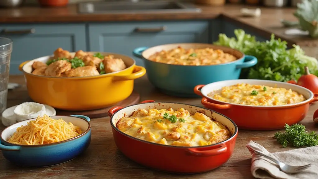 28 Easy Chicken Casserole Recipes with 4 Ingredients or Less