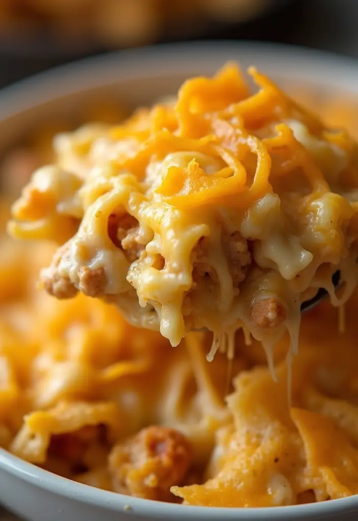 30 Mexican Chicken Casserole Recipes That Feed a Crowd - 14. Cheesy Chicken Tortilla Casserole