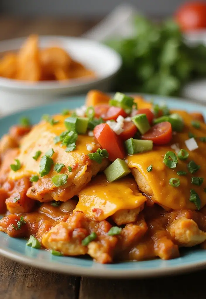 30 Mexican Chicken Casserole Recipes That Feed a Crowd - 24. Salsa Chicken Casserole