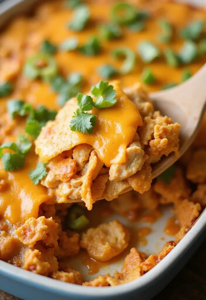 30 Mexican Chicken Casserole Recipes That Feed a Crowd - 25. Chicken Tortilla Chip Casserole