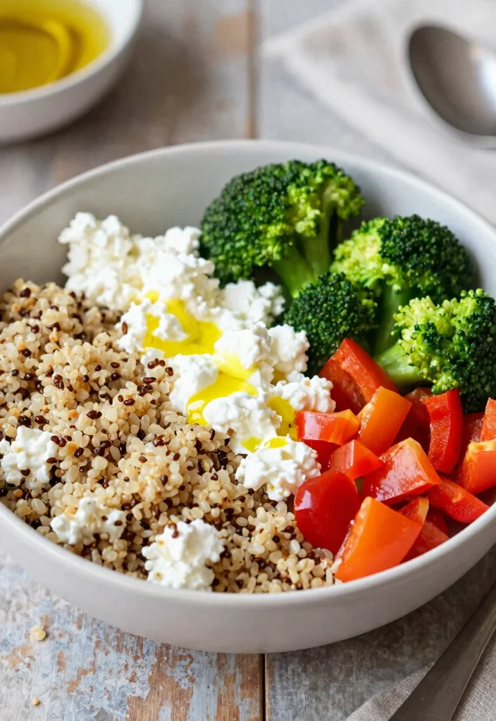 15 Cottage Cheese Bowl Recipes High Protein Easy Meals - 14. Quinoa & Cottage Cheese Bowl 1