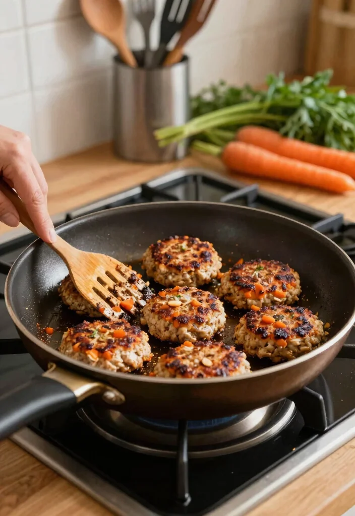 15 Ground Turkey Dog Food Recipes for Healthy, Happy Pups - 5. Turkey and Carrot Patties 1