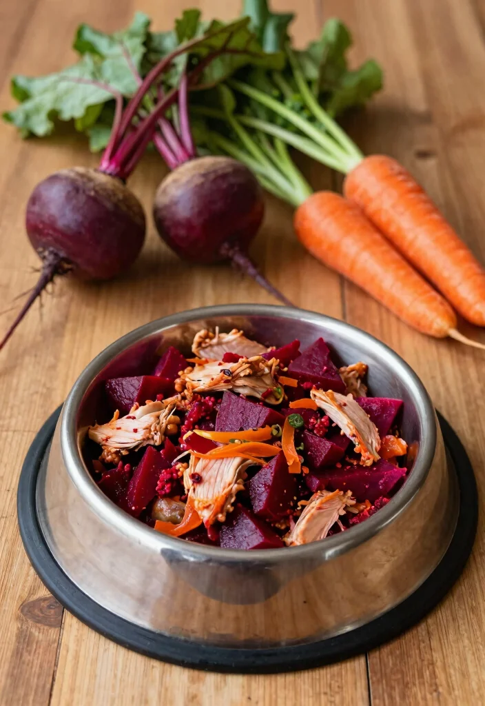 15 Ground Turkey Dog Food Recipes for Healthy, Happy Pups - 8. Turkey and Beetroot Blend 1