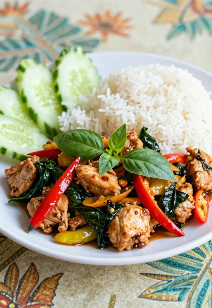 16 Asian Chicken Breast Recipes for Easy, Flavor-Packed Dinners - 4. Thai Basil Chicken 1